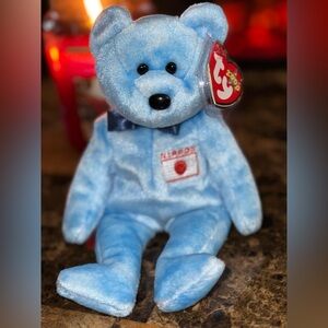 🇯🇵 TY Beanie Baby Nipponia – Japan Flag Bear